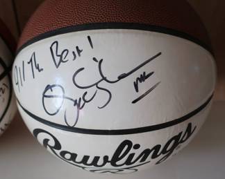 Quin   Snyder signed basketball, former Missouri coach