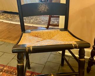 Fabulous Hitchcock chair circa 1900