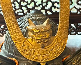 Bronze warrior helmet 