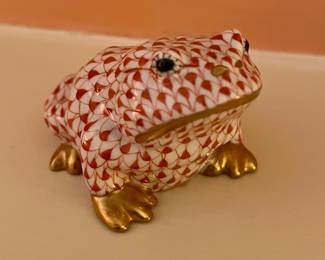 Small Herend Frog $250
