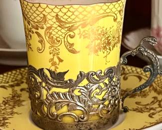 Walker Hall sterling demitasse circa 1890-1900