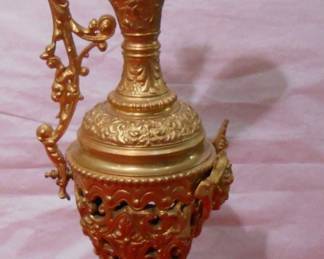 Napoleon III Openwork Bronze Ewer