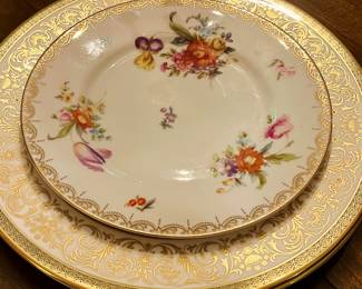 Meissen and Minton received for wedding gifts and never used…we unboxed it all from Broadnax