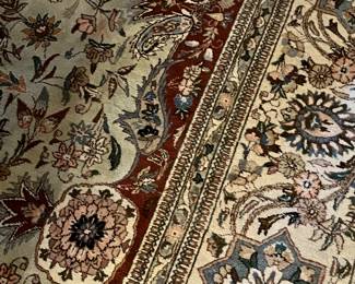 Stunning light greens in the Tabriz Tabatabai