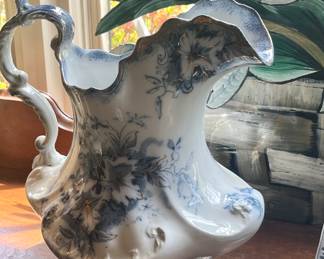 Large Victorian water pitcher 