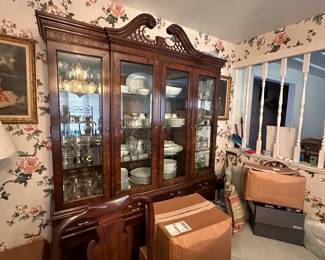 Antique china cabinet