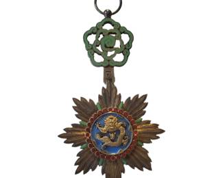 Japanese Manchukuo Order of the Illustrious Dragon Grand Cordon