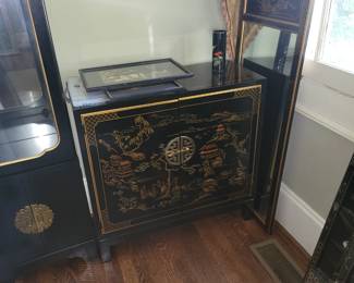 Oriental cabinet-$175