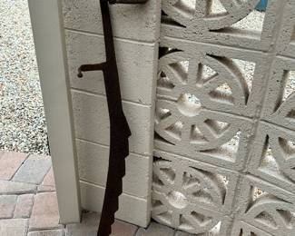 Primitive Hay Ice Saw