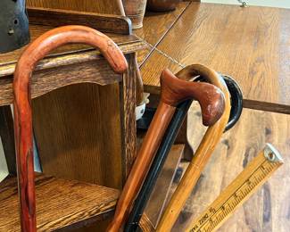 Antique Classic Crook Handle Walking Stick