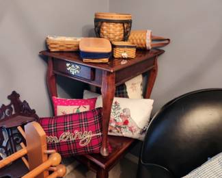 Longaberger and accent pillows