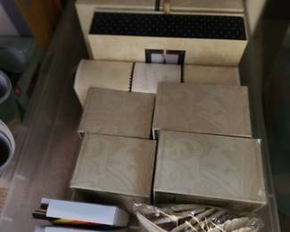 Scrape booking and card making supplies