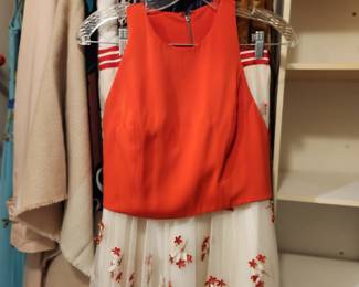 Vintage 2 piece dress