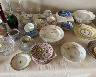 Vintage English plates