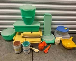 Large & Well Cared for Collection of Vintage Tupperware +
