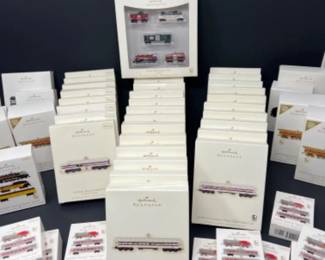 The MEGA Lot - 52 Hallmark Lionel Train Ornaments w/ Special Editions