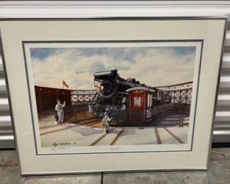 	S/N Angela Trotta Thomas 'Lots 1997' Train Print - 69/150