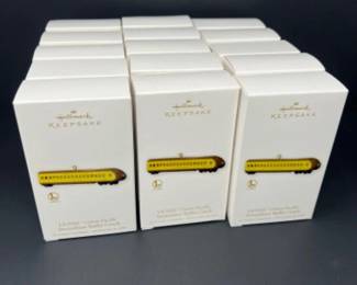 (15) Hallmark Lionel Train Union Pacific Streamliner Buffet Coach Ornaments