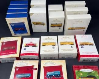 	(19) Hallmark Keepsake Lionel Train Ornaments - Chessie Steam Special