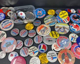 Train Enthusiast Vintage Pin Collection - Lionel - American Flyer