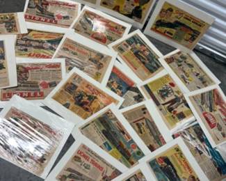 Vintage Advertisements for Radio Flyer, Lionel Train, & Erector Sets 