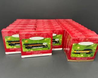 (24) Hallmark Lionel Train Chessie System Tender & Locomotive Ornaments