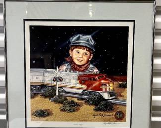 S/N LIONEL Angela Trotta Thomas 'Starry Night' Print - 62/100
