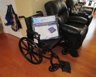 one of 2 wheel chairs