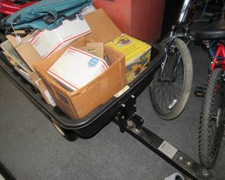 garden cart for lawn tractor, bikes