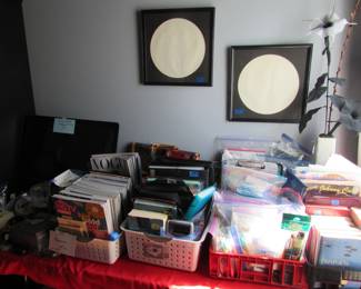 magazines, misc., pressed paper artwork