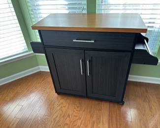 Rolling cart for kitchen