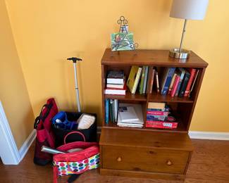 Art supplies, books and games