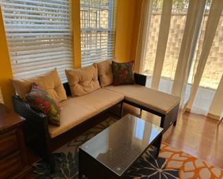 Lightweight sectional (indoor/outdoor)