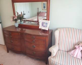 Serpentine from antique dresser