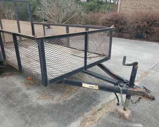 5x10 utility trailer,  nice condition 