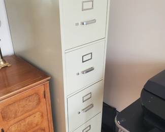 Metal  file cabinet 