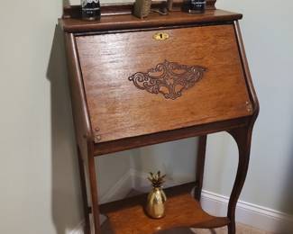 1900s oak desk