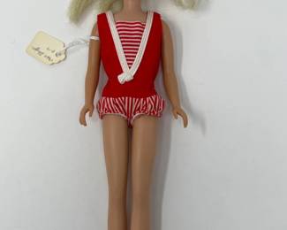 	Vintage 1964 Barbie Skipper Doll - Original Clothes