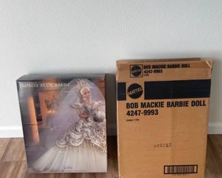 Vintage 1992 Bob Mackie Empress Bride Barbie - Open