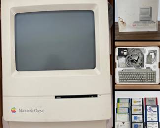 1990 Apple Macintosh Classic w/ Games and More!