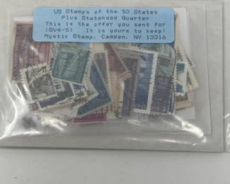 Assortment of Stamps from Various Years