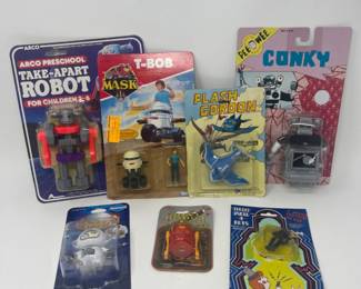 New Various Robots & Toys - MASK, Flash Gordon, Pee Wee +