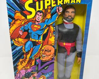 Vintage 1977 Mego Superman General Zod 12.5"T - Open