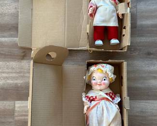 2 Vintage Campbell Soup Kids Dolls