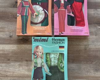 1970s Remco Mimi Doll Clothing - Italy, German, & Spanish