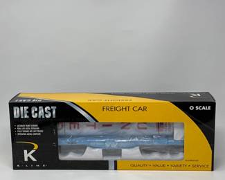 K Line O Scale Diecast NASA Flat Car w/ Rocket Stage Load - SEALED