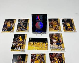 COMPLETE 1991 Upper Deck Paris McDonald’s Open Lakers Team Card Set