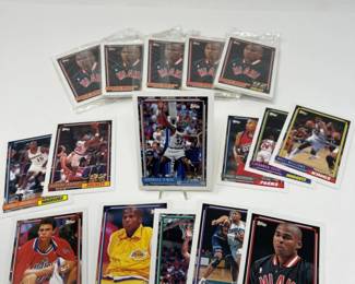 1992 Topps Basketball Draft Pick Cards with 5 SEALED Packs