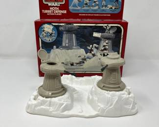 1982 Kenner Star Wars Micro Collection Hoth Turret Defense Action Playset