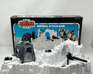 	1977 Star Wars Kenner Imperial Attack Base Playset - Open